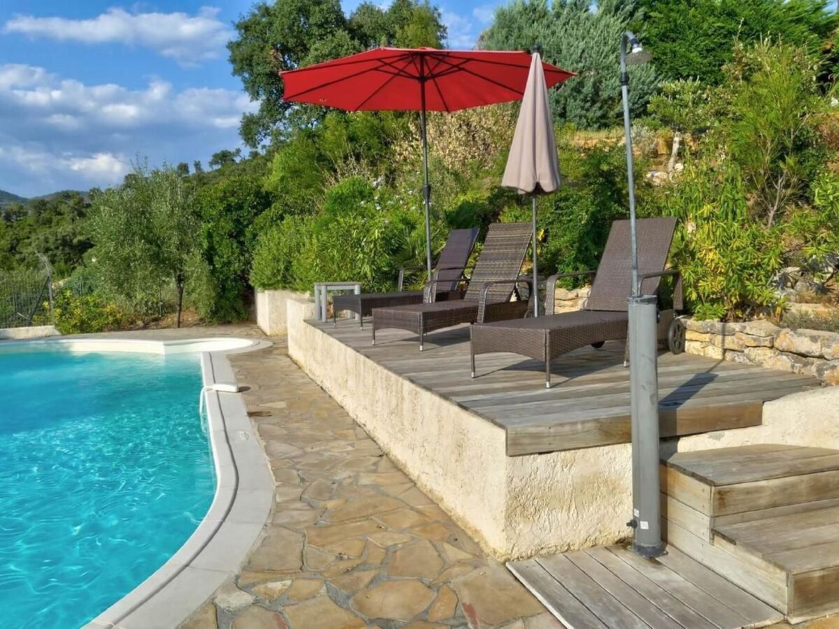 Villa Valcros, 8 pers., vue baie d'Hyères et piscine - Photo 59