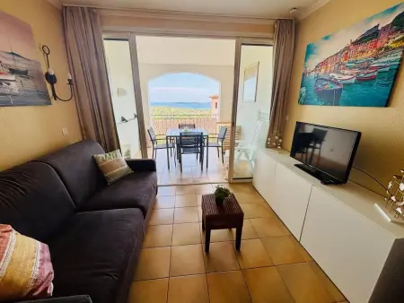 Location appartement à Grimaud, Urlaub in Grimaud 4 Personen Meerblick Klimatisiert