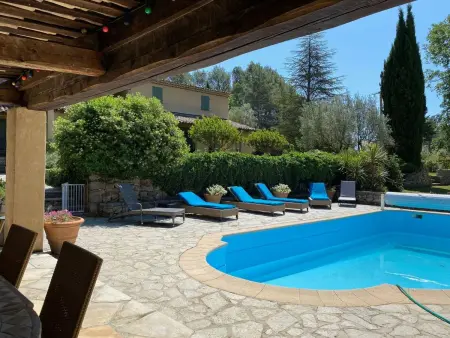 Location maison à Lorgues, Klimatisiertes Mas Les Heures Bleues mit Pool