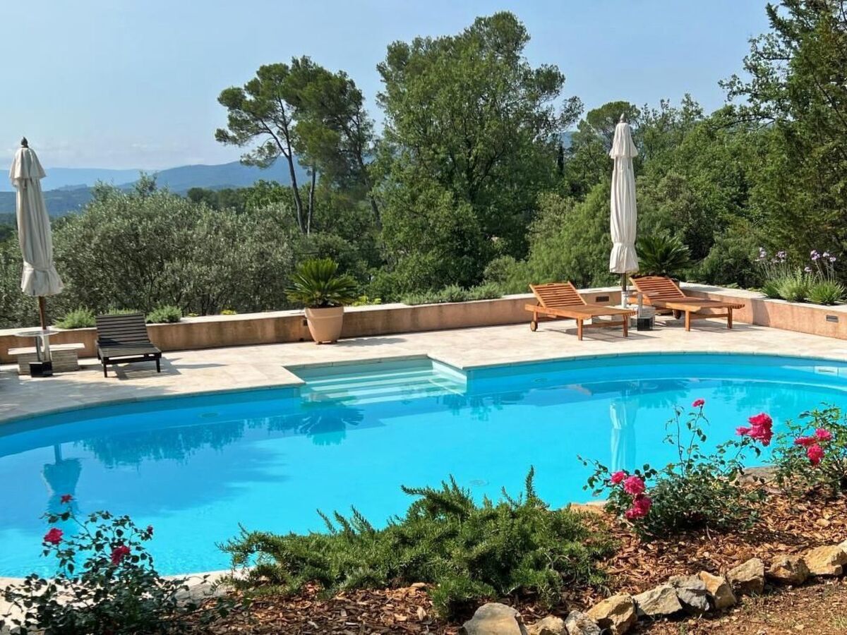 Villa Hascher à Lorgues : piscine privée & vues vallée - Photo 4