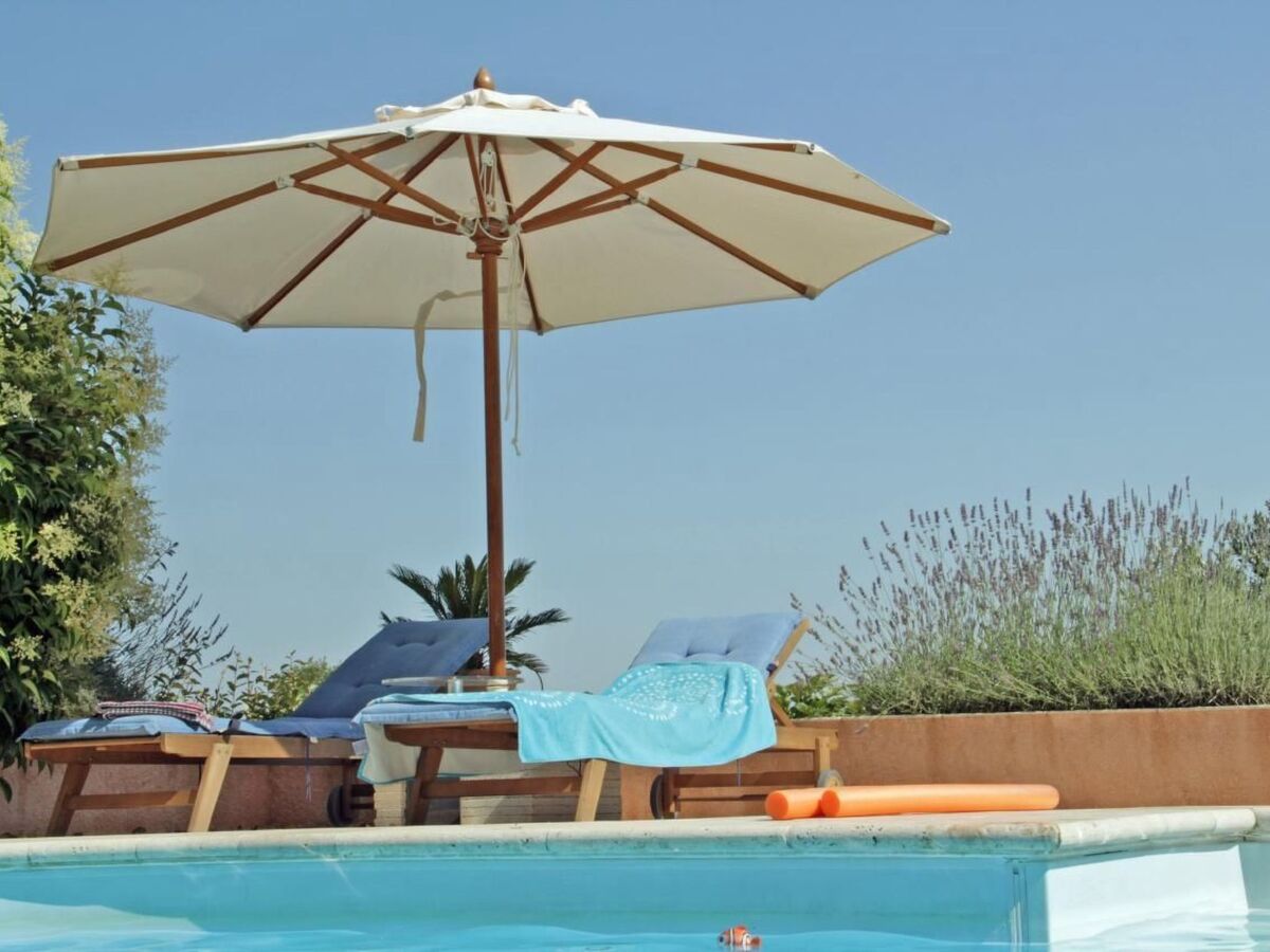 Villa Hascher à Lorgues : piscine privée & vues vallée - Photo 5