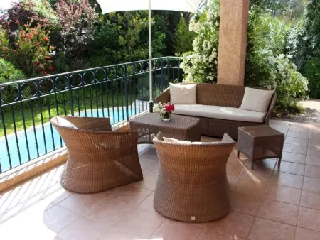 Charmante Villa mit Pool und Golfplatz, Location Maison 6 personnes à Saint Raphaël - Photo 26