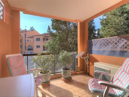 Appartement 2 chambres Mougins, balcon sud & accès piscines : photo 17