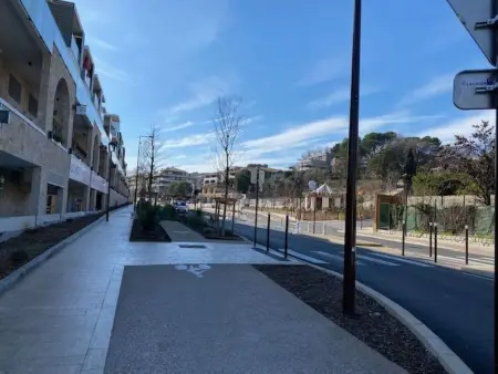 Appartement 2 chambres Mougins, balcon sud & accès piscines : photo 36