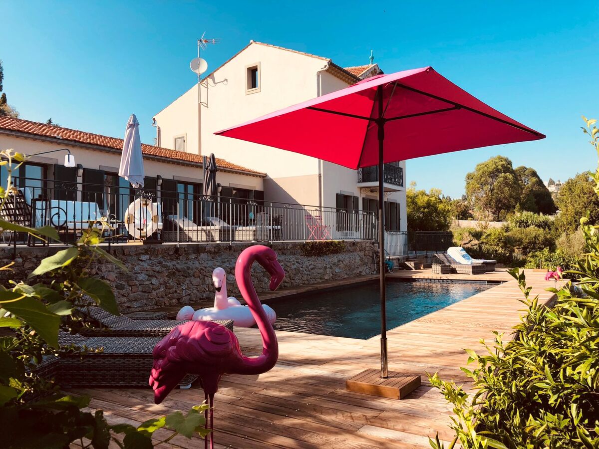 Villa moderne 6 pers. à Golfe Juan, vue mer et piscine - Photo 1