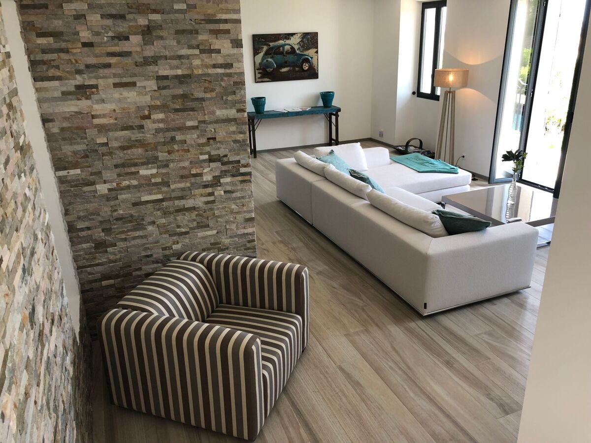 Villa moderne 6 pers. à Golfe Juan, vue mer et piscine - Photo 4