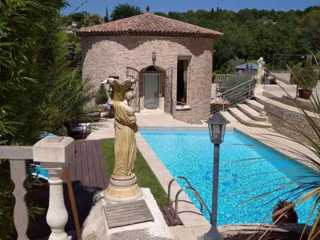 Villa Sculpture à Vence avec piscine et 3 terrasses : photo 8