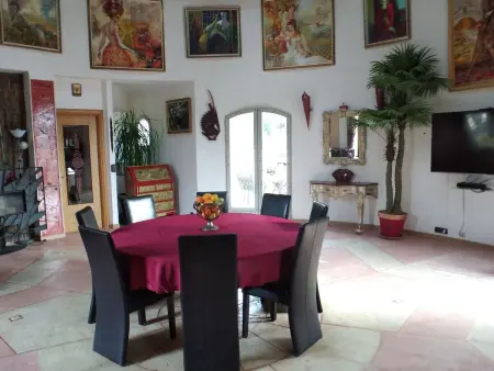 Villa Sculpture à Vence avec piscine et 3 terrasses : photo 15