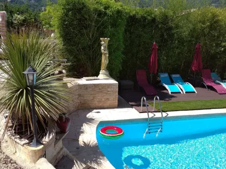 Villa Sculpture à Vence avec piscine et 3 terrasses : photo 41