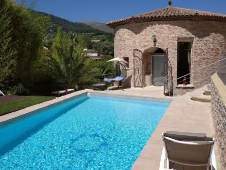 Villa Sculpture à Vence avec piscine et 3 terrasses : photo 46