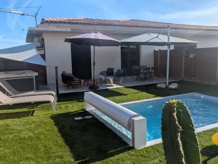 Location appartement à Roquefort les Pins, Luxuriöse Wohnung mit beheiztem Pool und privatem Jacuzzi an der Côte dAzur