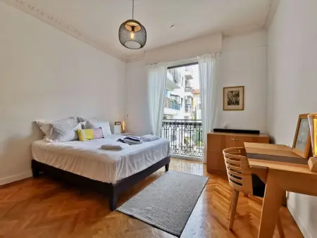 Appartement Bellecour - 5 pers. centre Nice, calme : photo 8