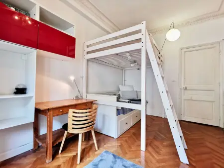 Appartement Bellecour - 5 pers. centre Nice, calme : photo 15