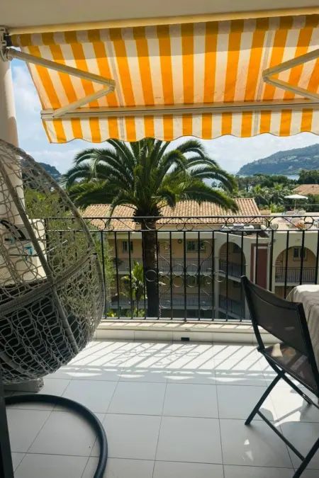Appartement climatisé vue baie Cap Ferrat, 300m plage : photo 2
