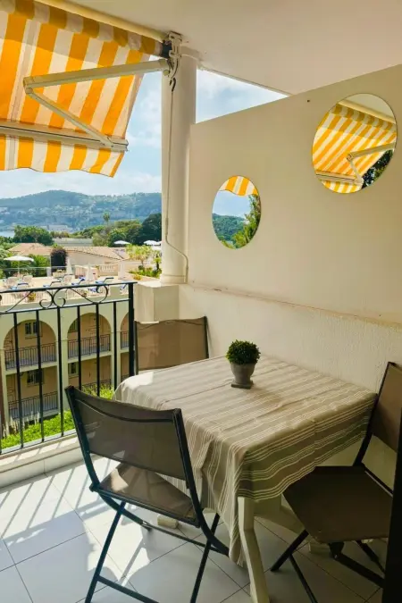 Appartement climatisé vue baie Cap Ferrat, 300m plage : photo 3