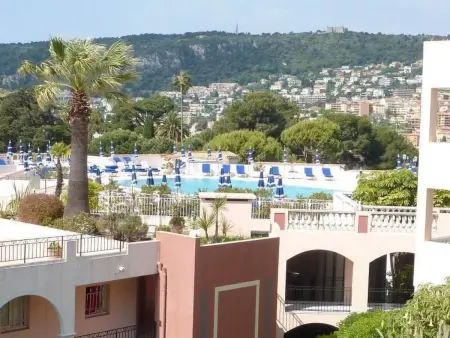 Appartement climatisé vue baie Cap Ferrat, 300m plage : photo 10