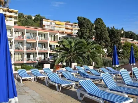 Appartement climatisé vue baie Cap Ferrat, 300m plage : photo 12