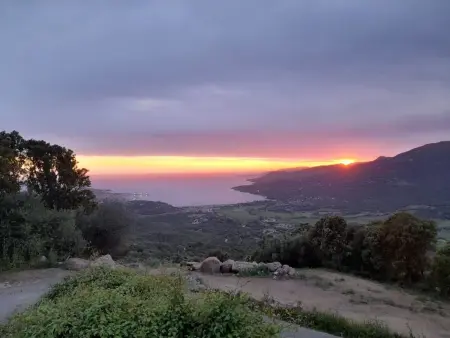 Appartement Olmeto, vue golfe du Valinco à 10mn des plages : photo 18