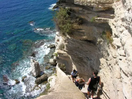 Maison vue mer à Bonifacio, 500 m de la plage : photo 14