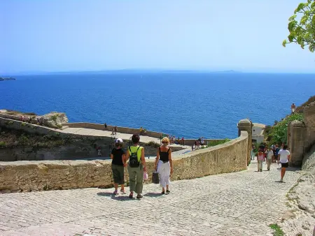 Maison vue mer à Bonifacio, 500 m de la plage : photo 26