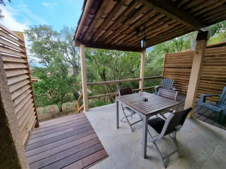 Bungalow climatisé au cœur du maquis à Porto Vecchio : photo 6