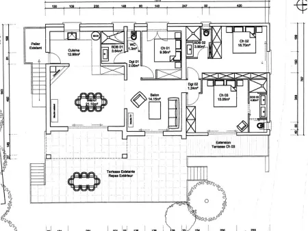 Villa Angelini, maison 6 personnes avec vue mer à Cervione : photo 2
