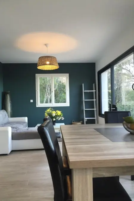 Villa récente avec vue mer à Cervione, animaux acceptés : photo 14