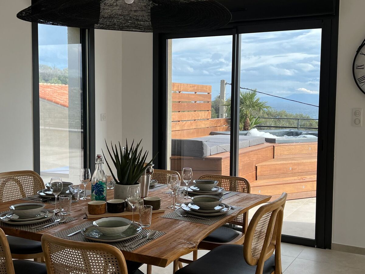 Penthouse 6 pers. avec jacuzzi et vue mer à Corbara - Photo 14