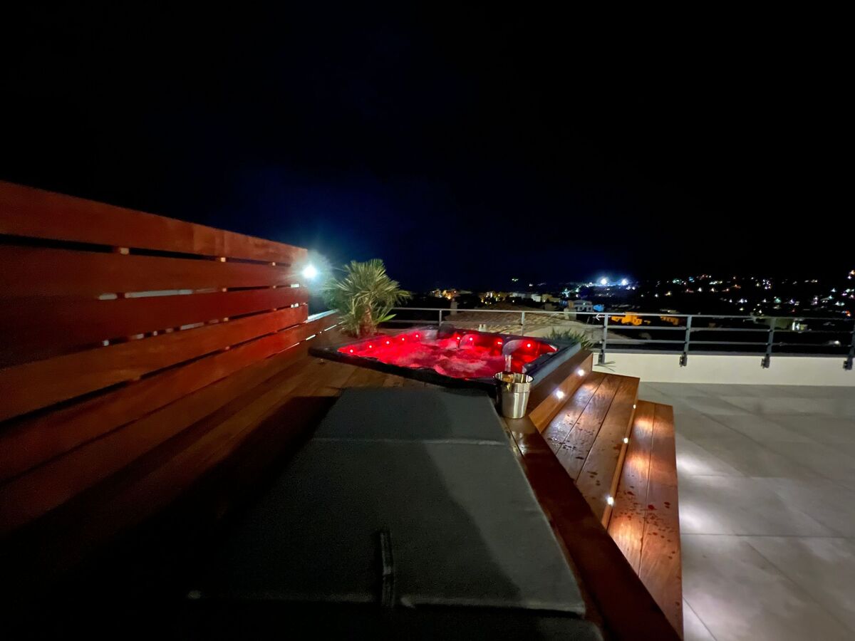 Penthouse 6 pers. avec jacuzzi et vue mer à Corbara - Photo 19