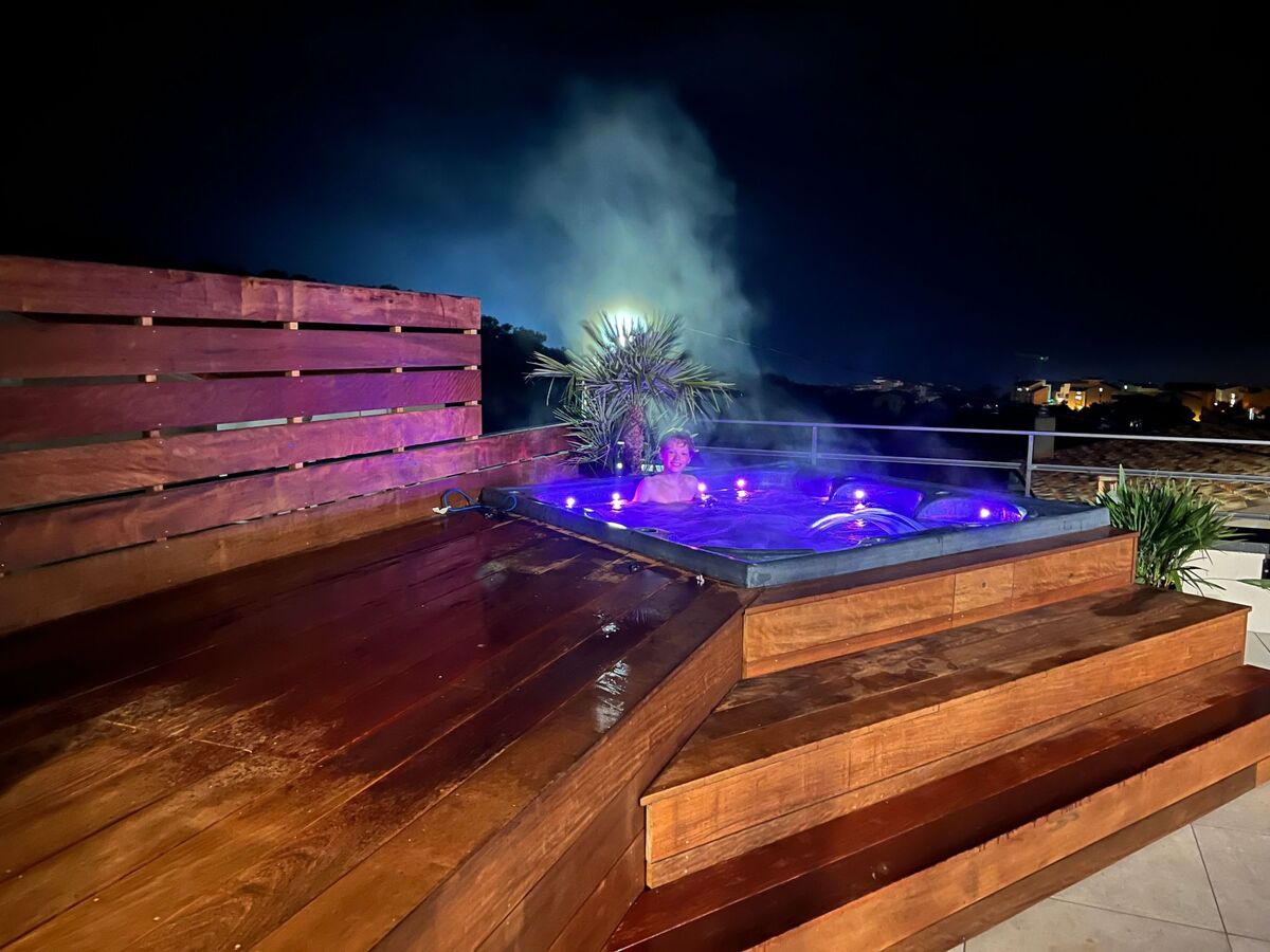 Penthouse 6 pers. avec jacuzzi et vue mer à Corbara - Photo 21