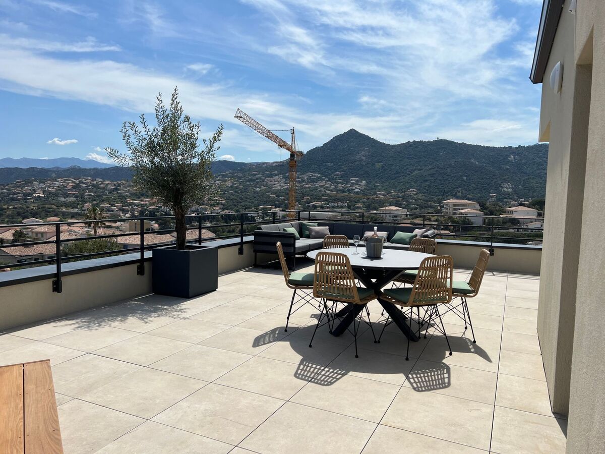 Penthouse 6 pers. avec jacuzzi et vue mer à Corbara - Photo 41