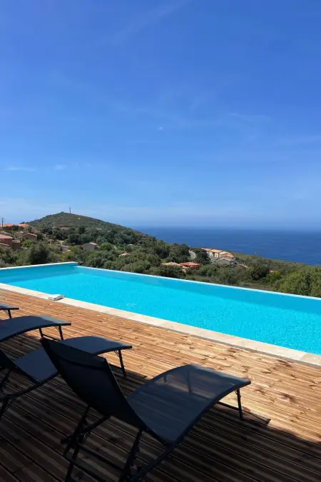 Villa Cargèse 20 pers. – Piscine à débordement & vue golfe : photo 30