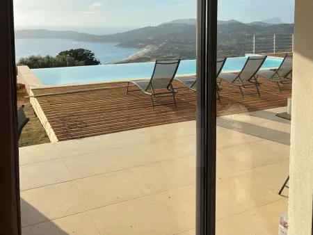Villa Cargèse 20 pers. – Piscine à débordement & vue golfe : photo 51