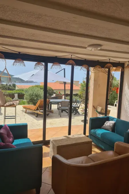 Location maison à Cargèse, Casa zinu mit Blick aufs Meer