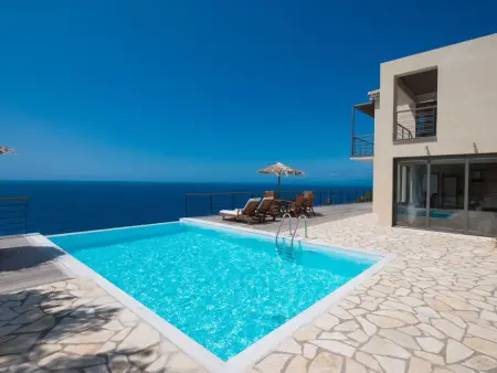 Location maison à Aj. Nikitas, Schönes Haus in Lefkada mit privatem Pool und malerischer Aussicht