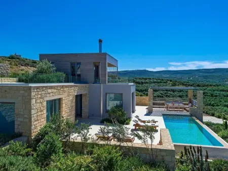 Location maison à Khalkis, Villa Charisma mit eigenem Pool