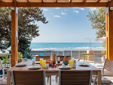 Location maison à Gennadi, Villa Perla am Strand mit Meerblick