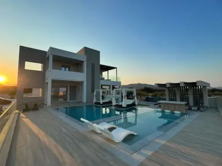 Location maison à Gennadi, Grand Aqua Luxus-Villa von Mintzi