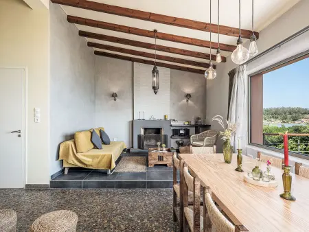 am Strand mit Pool für eine oder zwei Familien, Location Maison 5 personnes à Agia Marina - Photo 8
