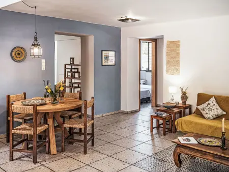 am Strand mit Pool für eine oder zwei Familien, Location Maison 5 personnes à Agia Marina - Photo 17