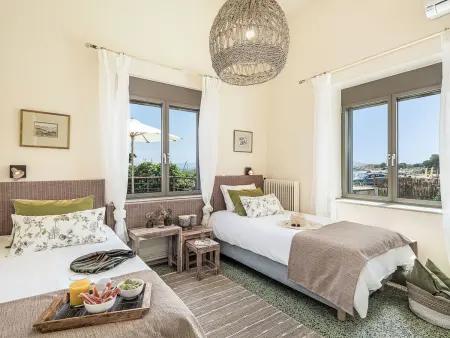 am Strand mit Pool für eine oder zwei Familien, Location Maison 5 personnes à Agia Marina - Photo 21