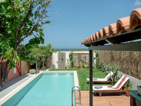 am Strand mit Pool für eine oder zwei Familien, Location Maison 5 personnes à Agia Marina - Photo 35