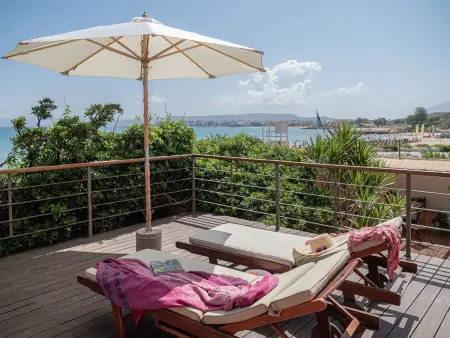 am Strand mit Pool für eine oder zwei Familien, Location Maison 5 personnes à Agia Marina - Photo 36
