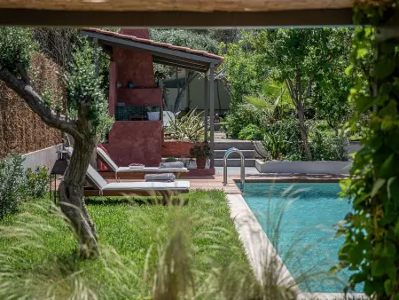 am Strand mit Pool für eine oder zwei Familien, Location Maison 5 personnes à Agia Marina - Photo 40