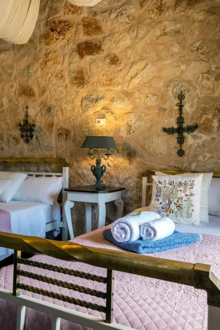 Villa aus Stein  Galatia, Location Maison 8 personnes à Agia Marina - Photo 16