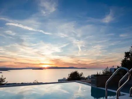 Location maison à Agia Marina, Omnia Villa 2 - Beheizter Pool, herrlicher Meerblick