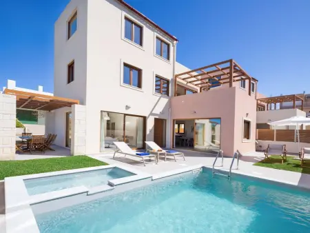 Location maison à Agia Marina, Neue Villa Panorea in Strandnähe mit absoluter Privatsphäre