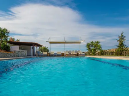 Location maison à Agia Marina, Villa Mathea - Kreta - Große Luxusvilla mit privatem Pool - Zentrale aber ruhig