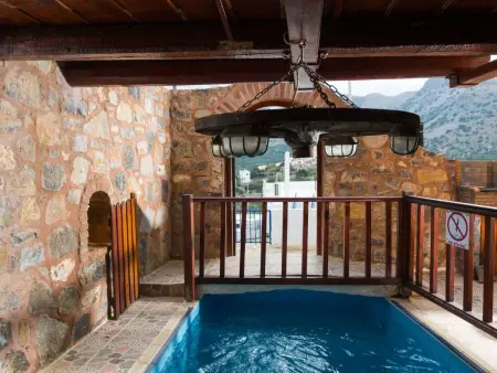 in Mavrikiano mit privatem Pool, Location Maison 6 personnes à Plaka - Photo 4