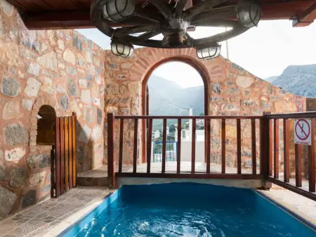 in Mavrikiano mit privatem Pool, Location Maison 6 personnes à Plaka - Photo 6